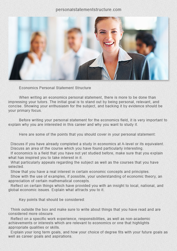 Personal statement graduate school format